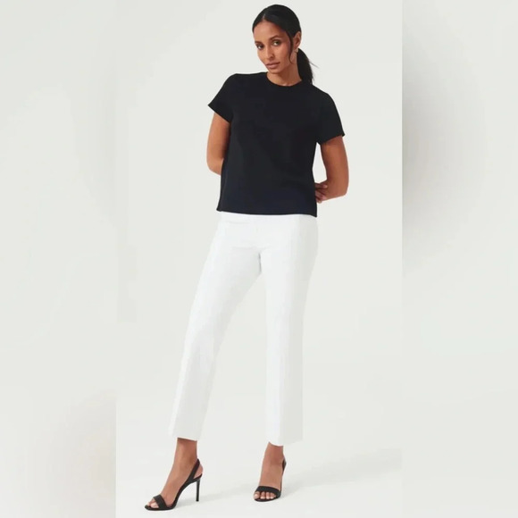 SPANX spanx kick flare pant white sz M - Picture 1 of 6